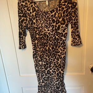 Leopard Mini Dress